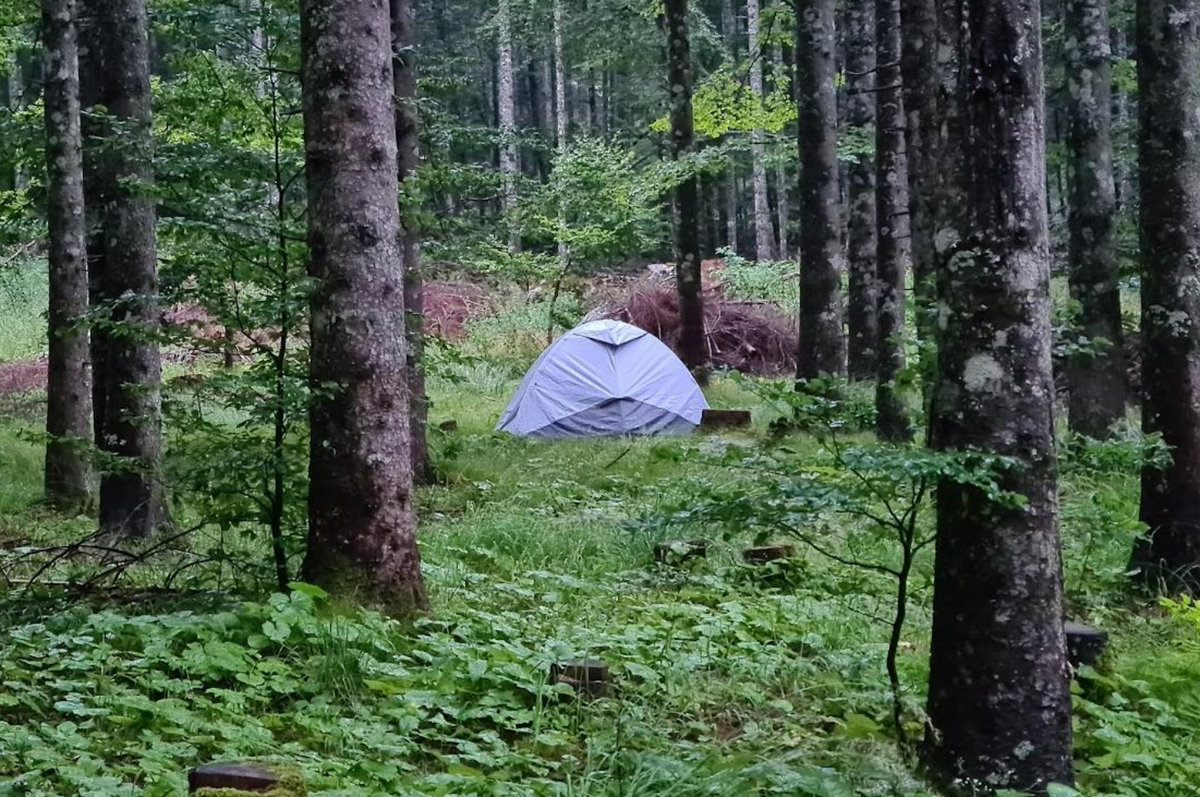 Občine v Julijskih Alpah napovedujejo drastično zvišanje kazni za kampiranje na črno
