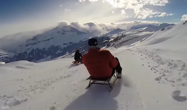 Ena ura čistega užitka: najdaljša sankaška proga v Evropi