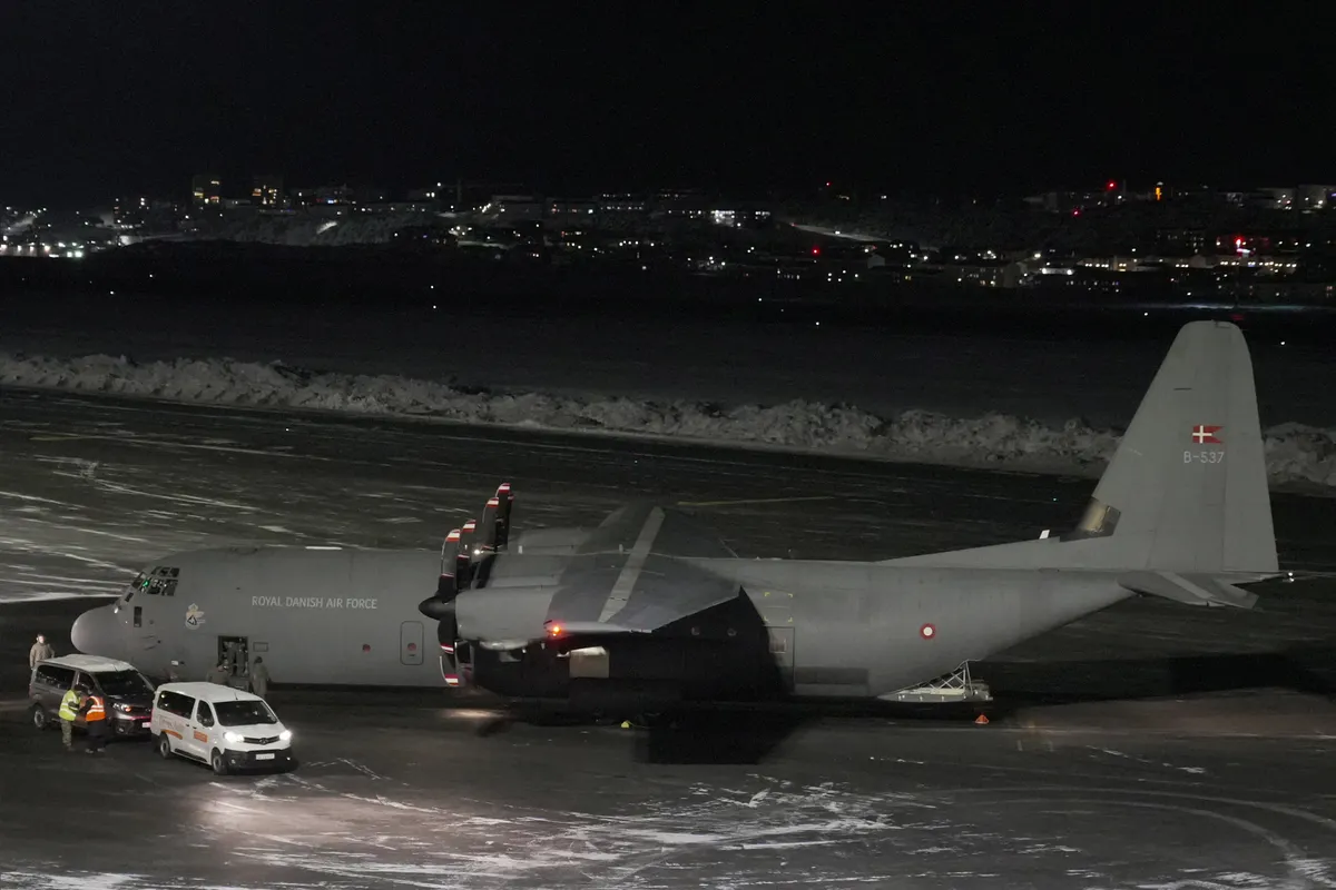 Na Grenlandiji danes pričakujejo danske in druge zavezniške vojake