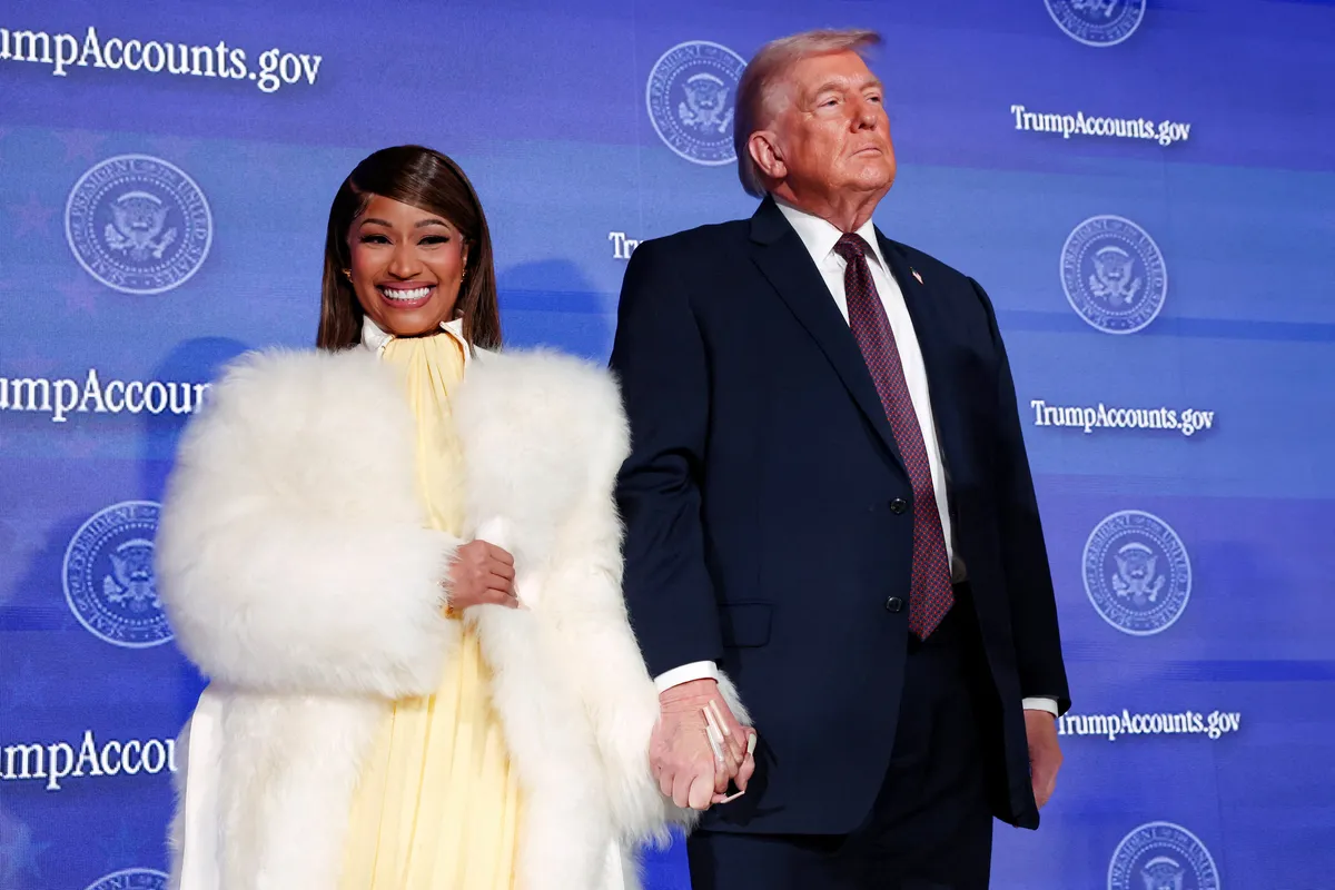 Donald Trump in Nicki Minaj z roko v roki: "Sem njegova največja oboževalka" (VIDEO)