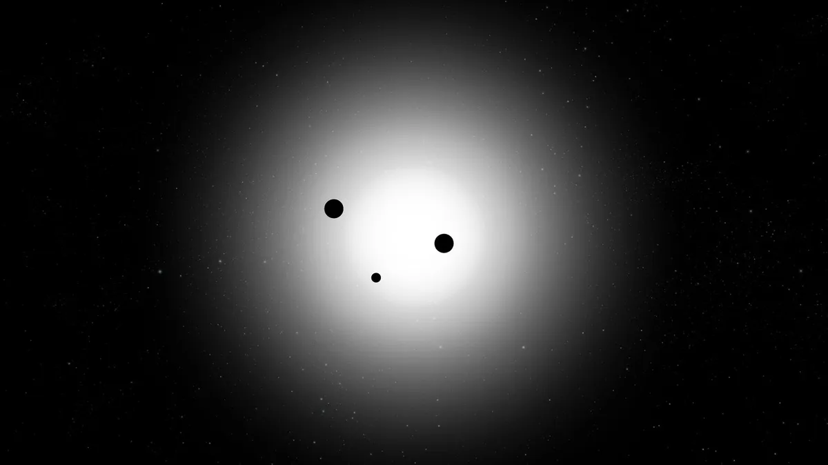 Astronome bega novo odkriti planetarni sistem