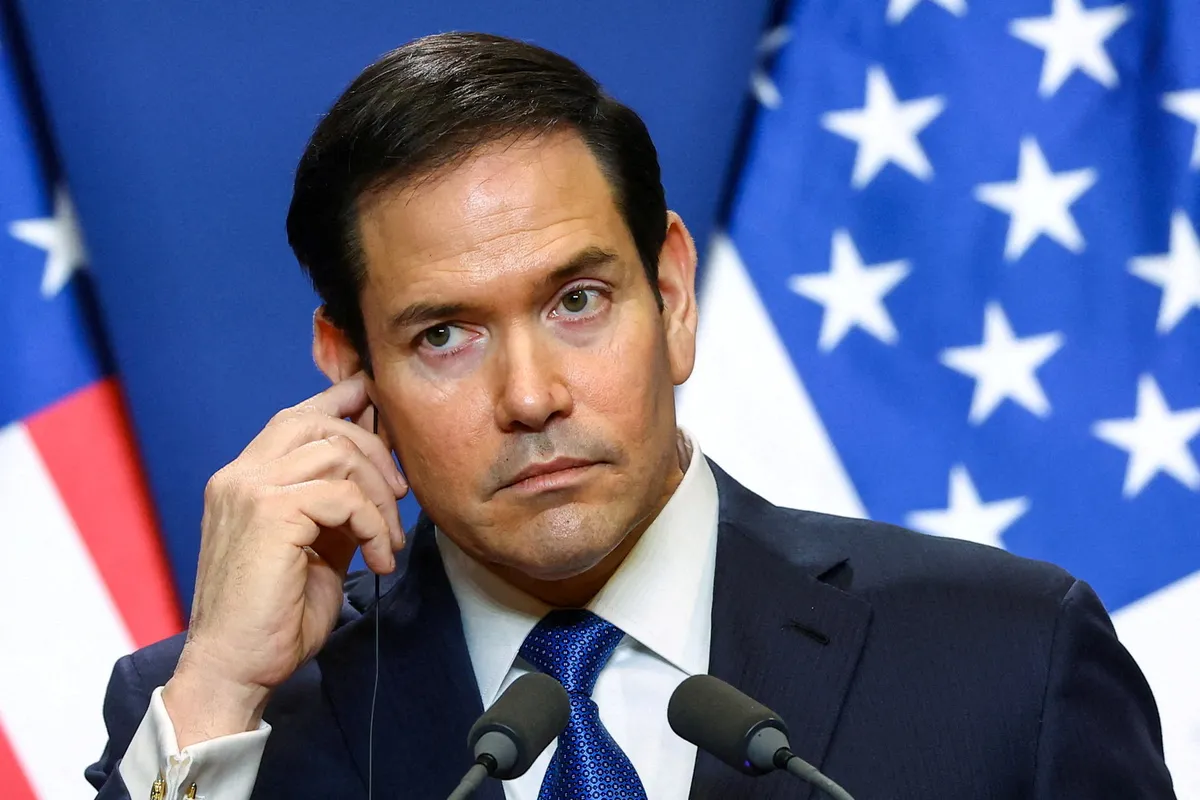 Ameriški državni sekretar Marco Rubio 