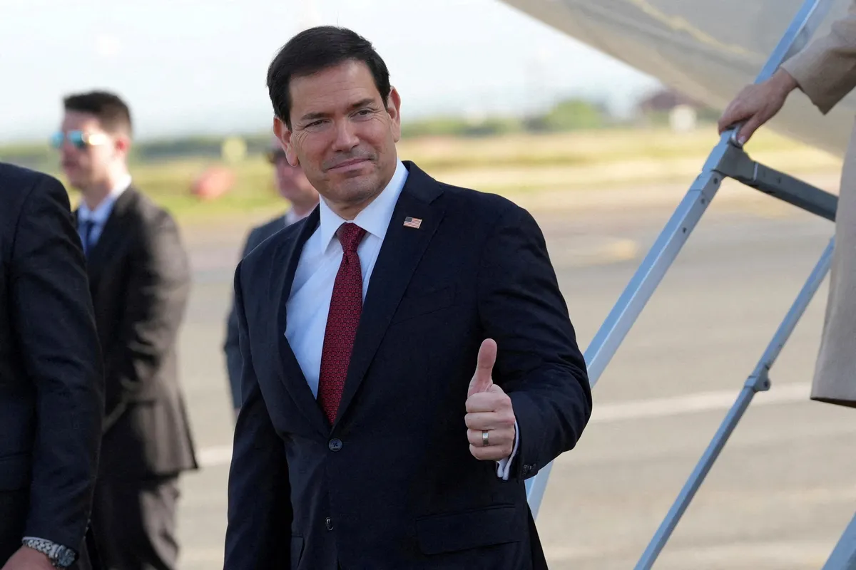 Rubio odgovor Irana na ameriški predlog za končanje vojne pričakuje še danes