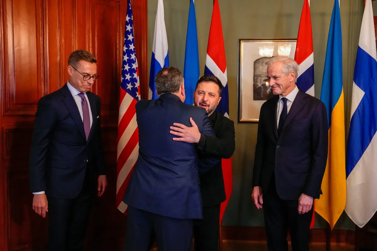 Rubio: Pogovori Witkoffa in Zelenskega o končanju vojne konstruktivni