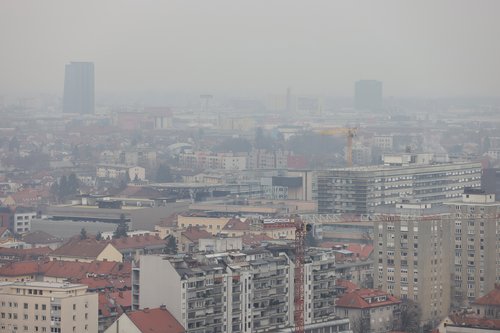 Megla, jesen, ljubljana