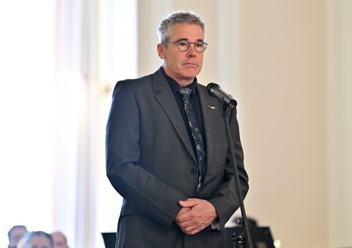 Nataša Pirc Musar odlikovala Thomasa Potokarja