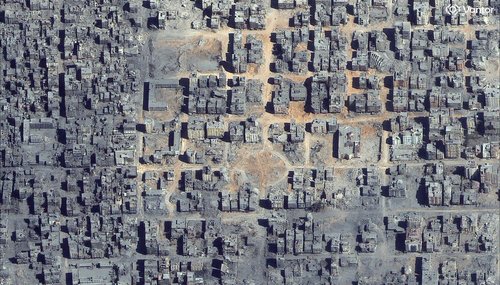 Satelitski posnetki mesta Gaza