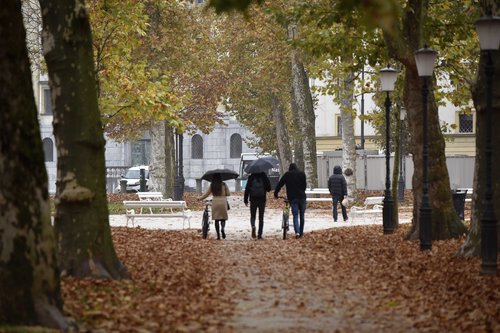 Jesen, Ljubljana