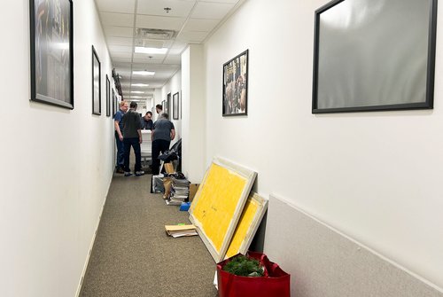 Prostori novinarjev v Pentagonu