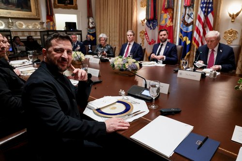 srečanje Trumpa in Zelenskega