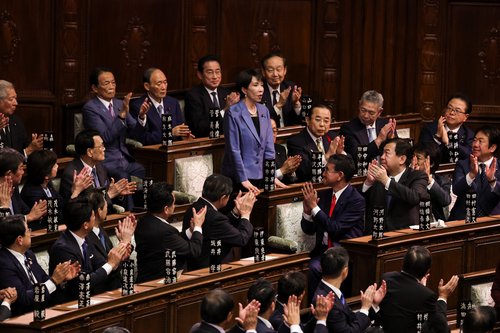 Japonska premierka Sanai Takaichi