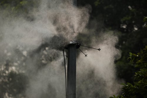 Sistem za čiščenje zraka v New Delhiju