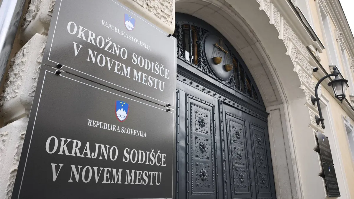 Novomeško sodišče osumljencu za napad na Aleša Šutarja podaljšalo pripor