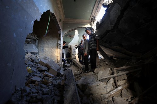 Posledice izraelskega napada na Gazo