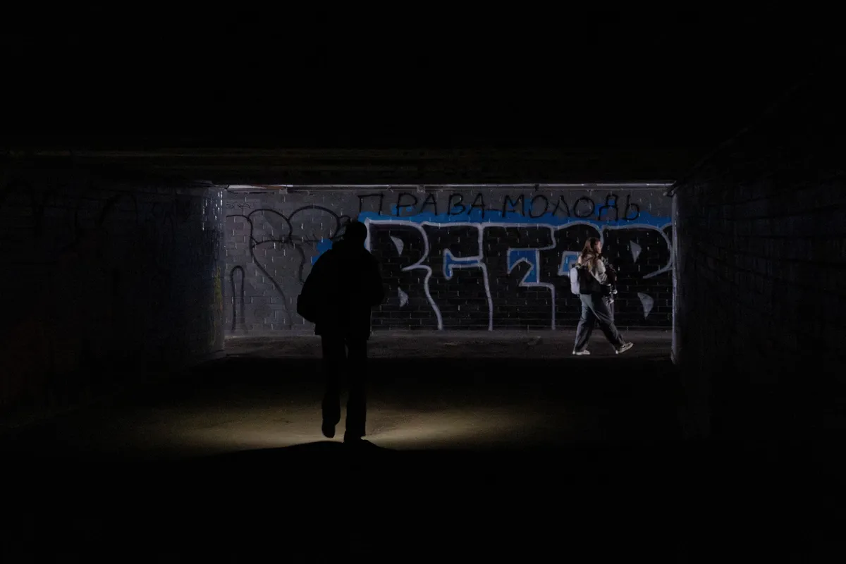 Po ruskih napadih velik del Ukrajine brez elektrike