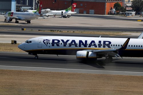 Ryanair, letalo, Belorusija