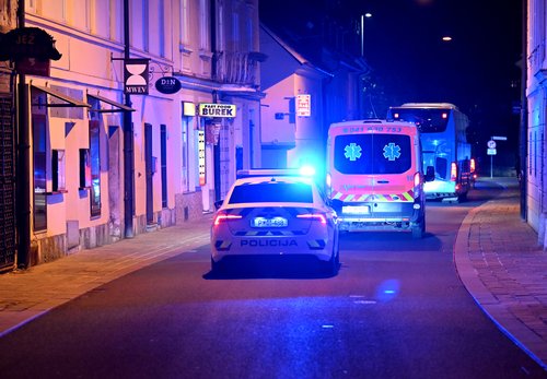 Policija in rešilec