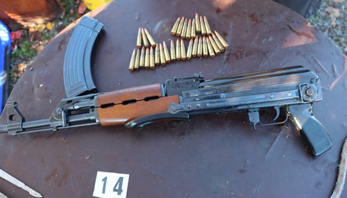 Zaseženo orožje v Žabjaku