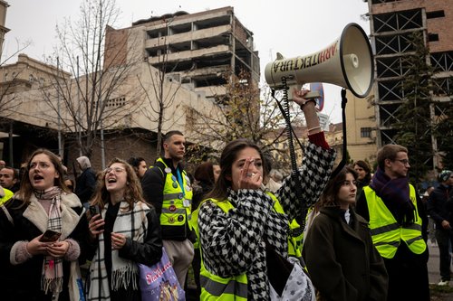 Protest v Beogradu, generalštab