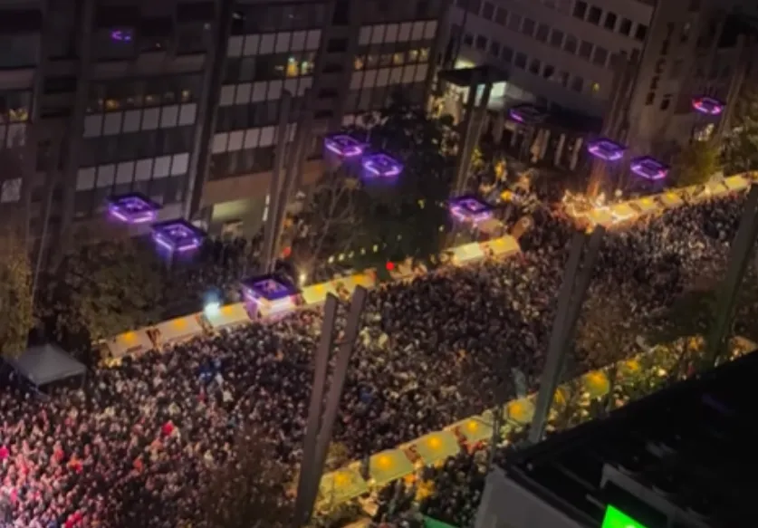 Štajerci "praznujejo novo leto", Maribor nabito poln