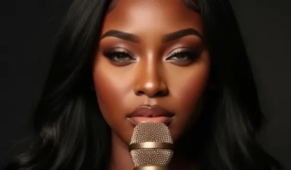 Na glasbene lestvice se je prvič uvrstila UI pevka. Kdo je resnični umetnik?