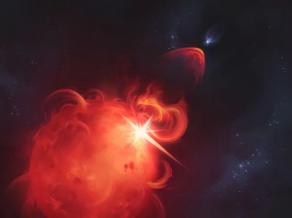 Astronomi zaznali tako silovit izbruh zvezde, da bi lahko uničil atmosfero planeta