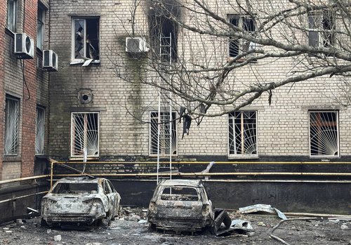 Ruski napad na mesto Dnipro