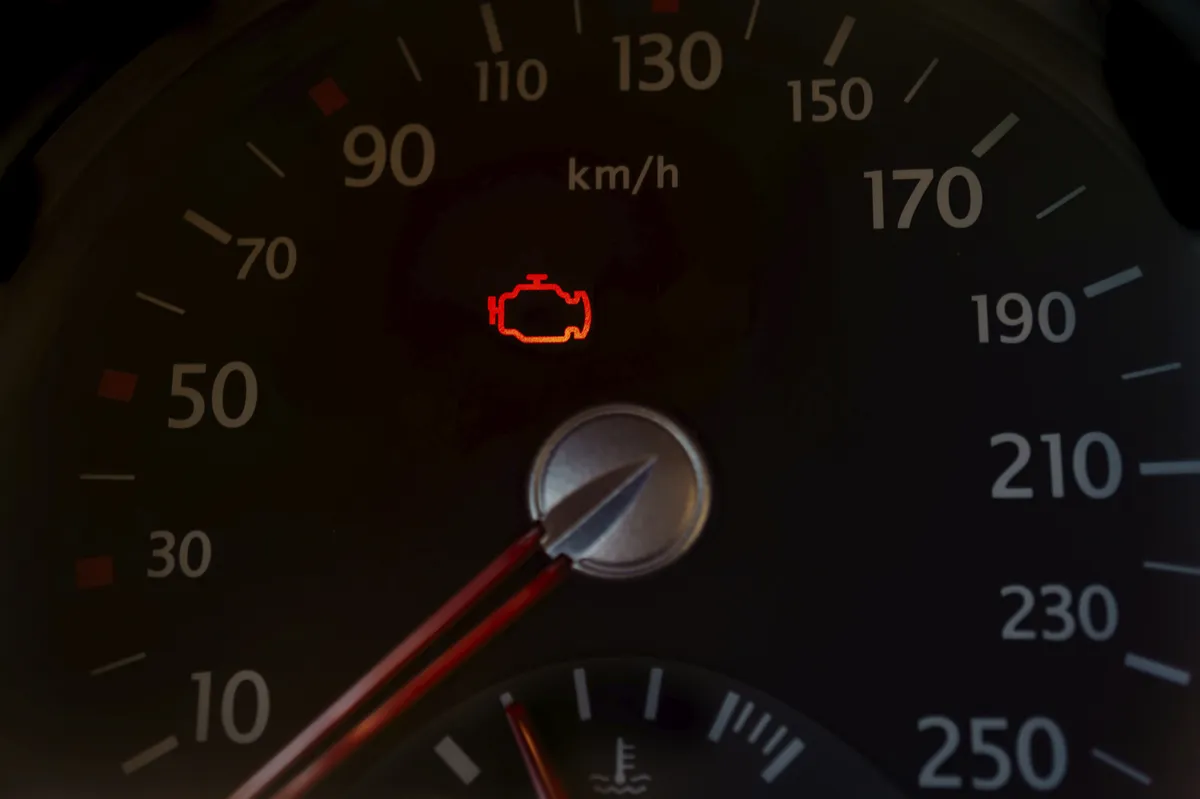 Prižgala se je opozorilna lučka: ko je dvignil pokrov motorja, je imel kaj videti