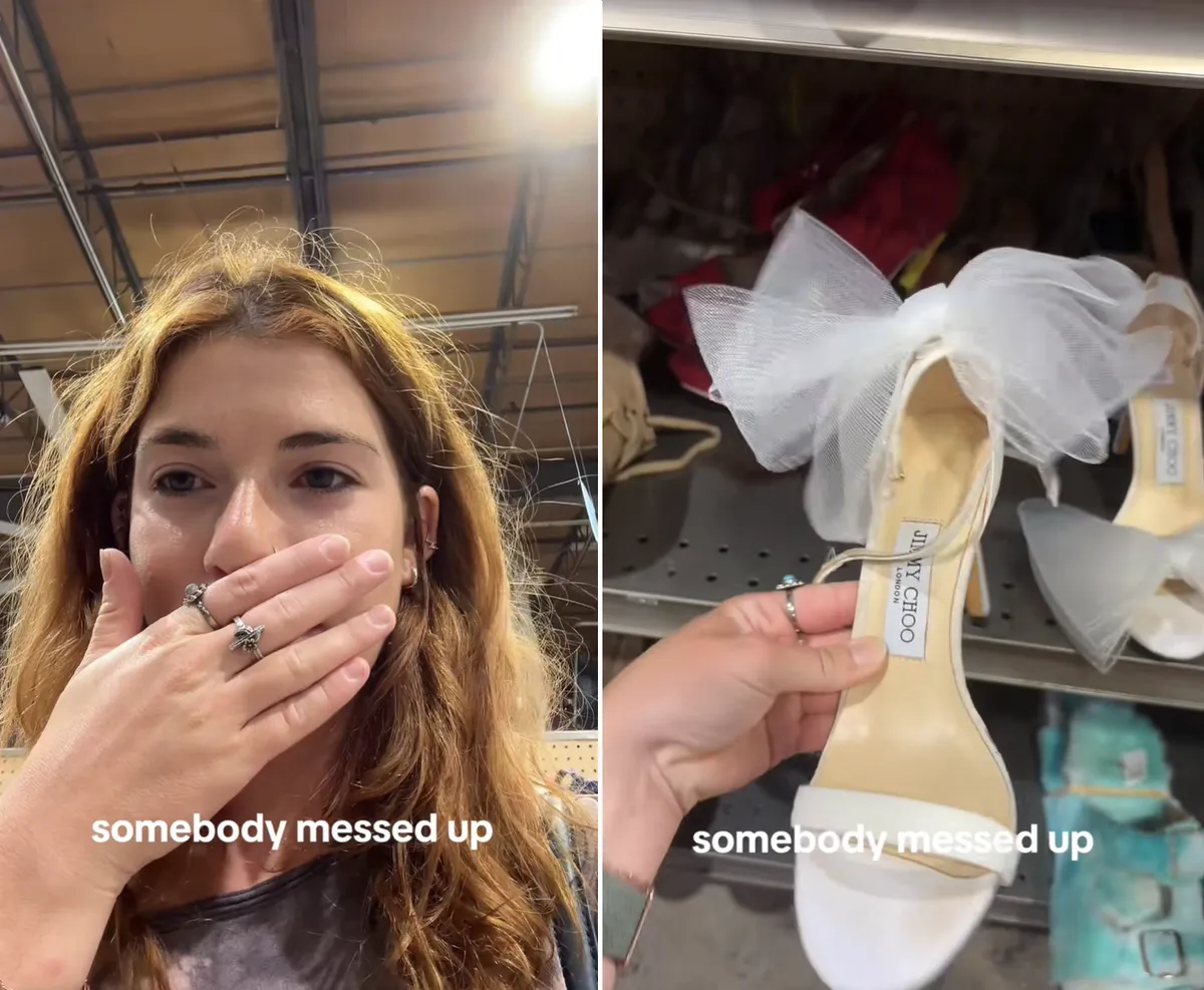 V trgovini z rabljenimi oblačili našla neverjeten ulov: "Nekdo je hudo zamočil"