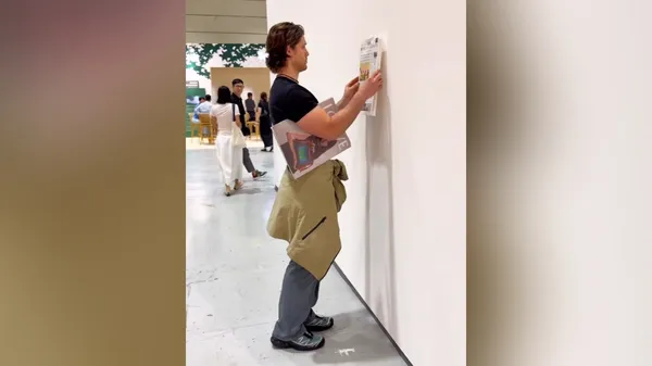 V muzeju podtikal "kukavičja jajca" in postal zvezda