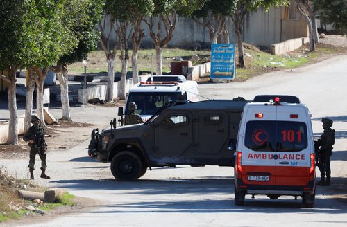 Izraelska vojska med operacijo v regiji Tubas na Zahodnem bregu