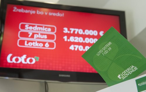 Loterija Slovenije, loto, sedmica, igra na srečo, loterija
