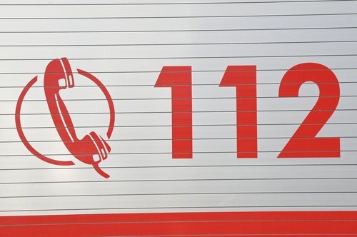 112, klic v sili, stavka, dispečer