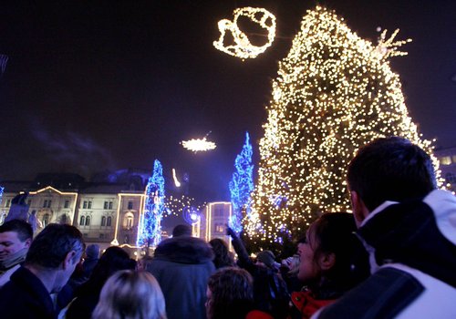 Ljubljana, novo leto, silvestrovanje