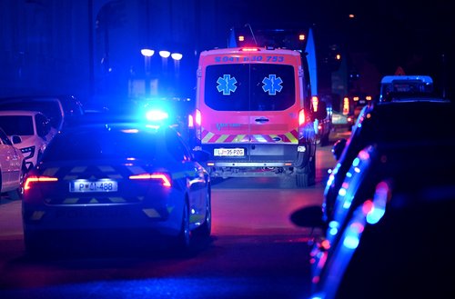 Policija in rešilec