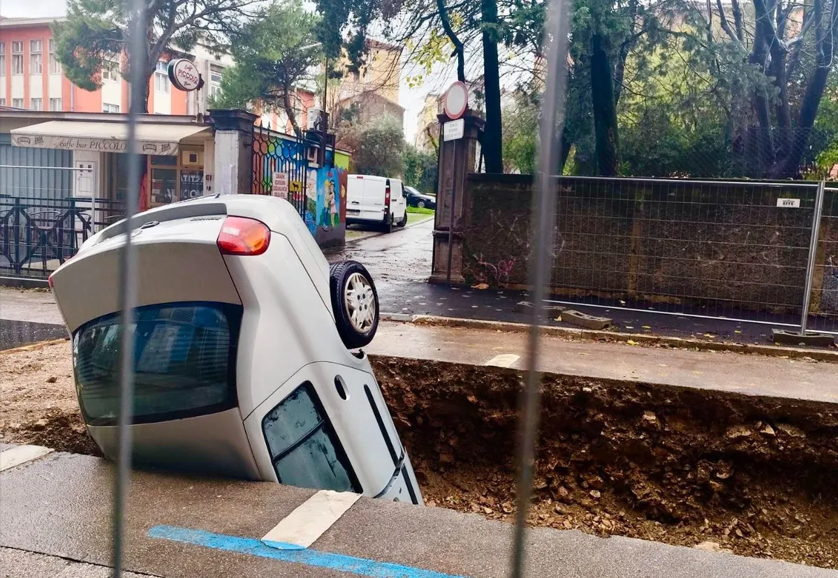 Fotografija z Reke vznemirila mnoge. "Kako je to mogoče?" (VIDEO)
