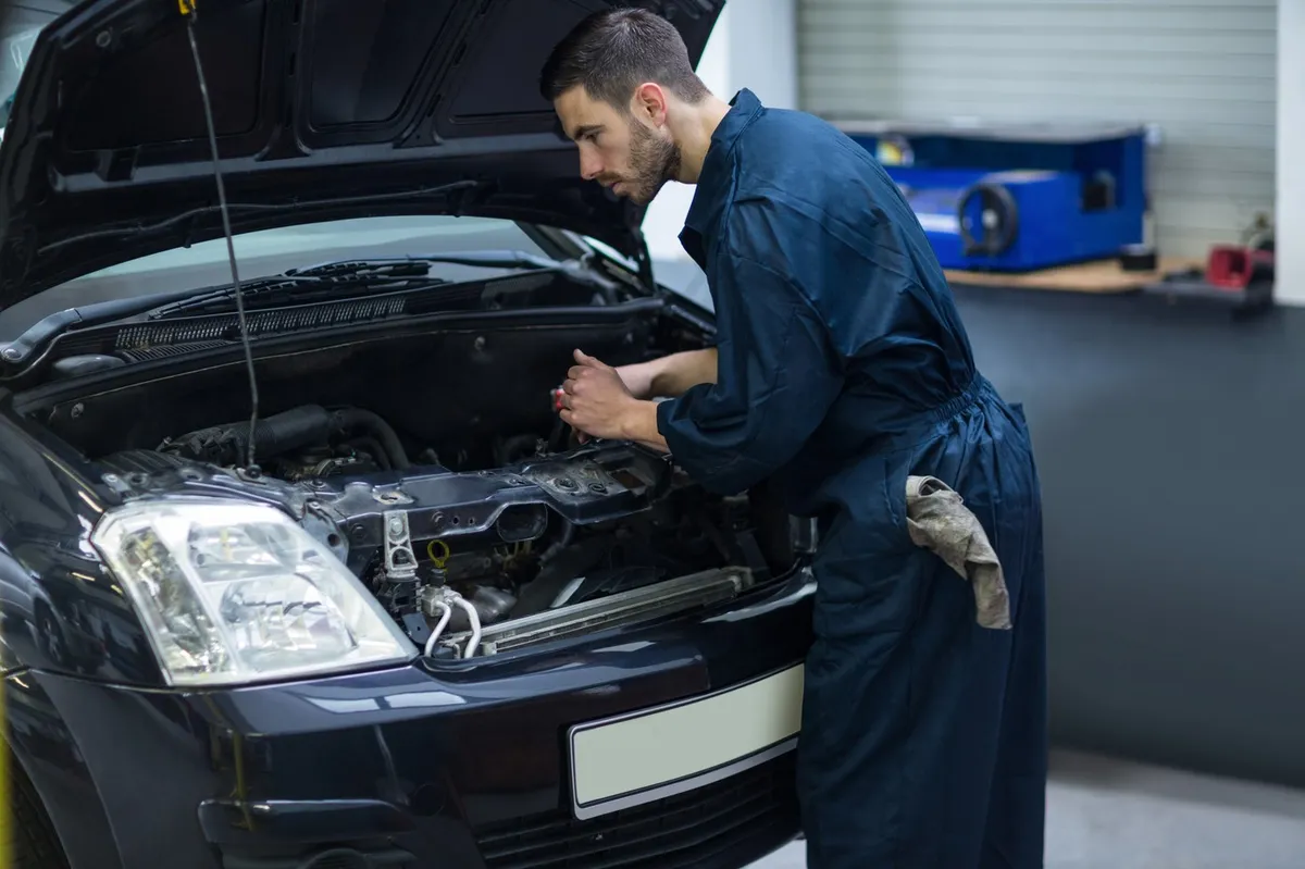 Izpod avtomobilskega pokrova prihajalo rožljanje. Mehanik odkril "skladišče"