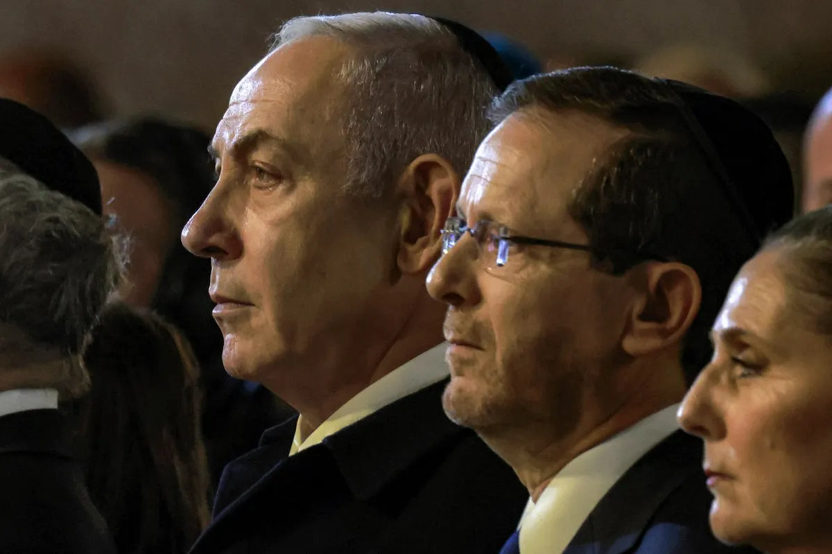 Izraelski predsednik se je odzval na Netanjahujevo prošnjo za pomilostitev