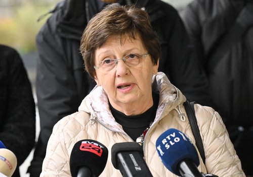 Predsednica Srebrne niti Irena Žagar