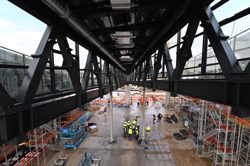 Gradnja Železniške postaje Ljubljana