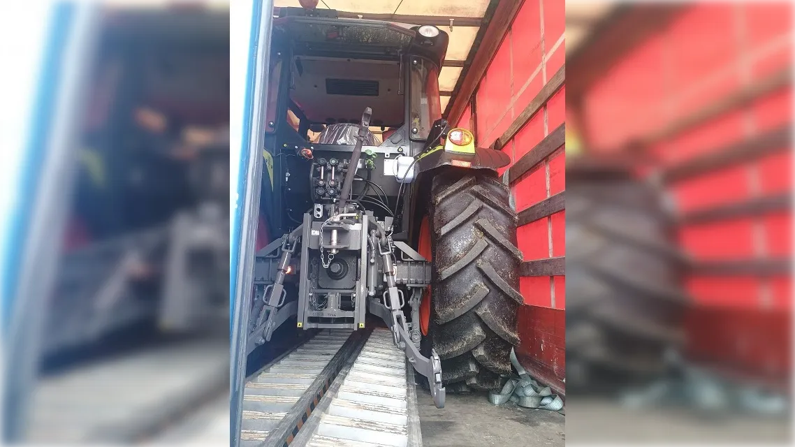 Neznanca na območju Rač ukradla nove traktorje, izsledili so jih na Madžarskem