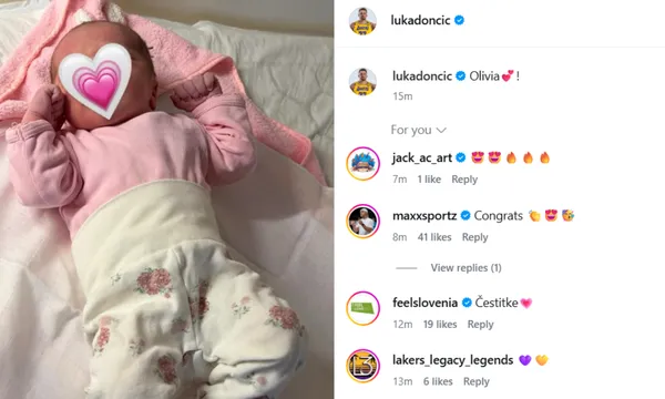 Luka Dončić s svetom delil svoje veselje