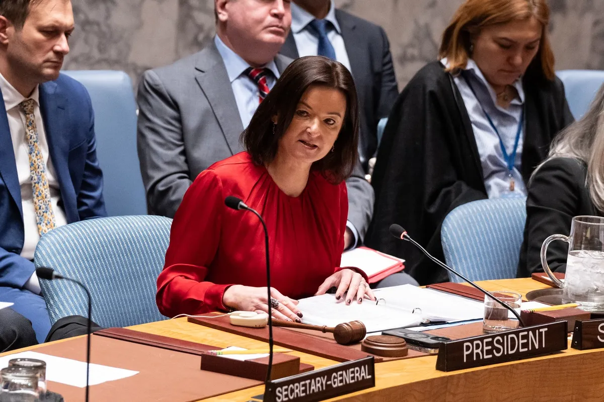 Fajon na zasedanju Varnostnega sveta ZN Rusijo obtožila ogrožanja evropske varnosti