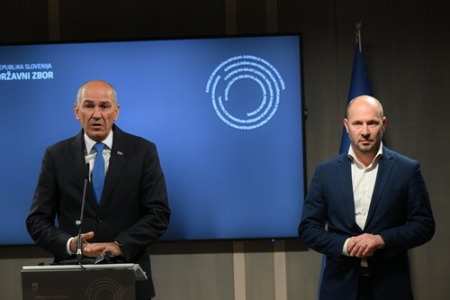 Janez Janša in Jernej Vrtovec