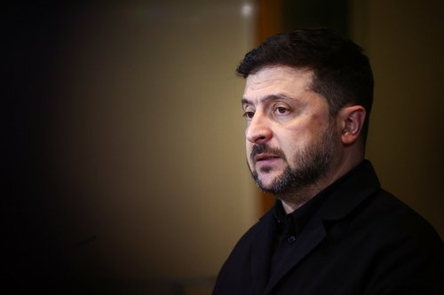 Volodimir Zelenski v Berlinu