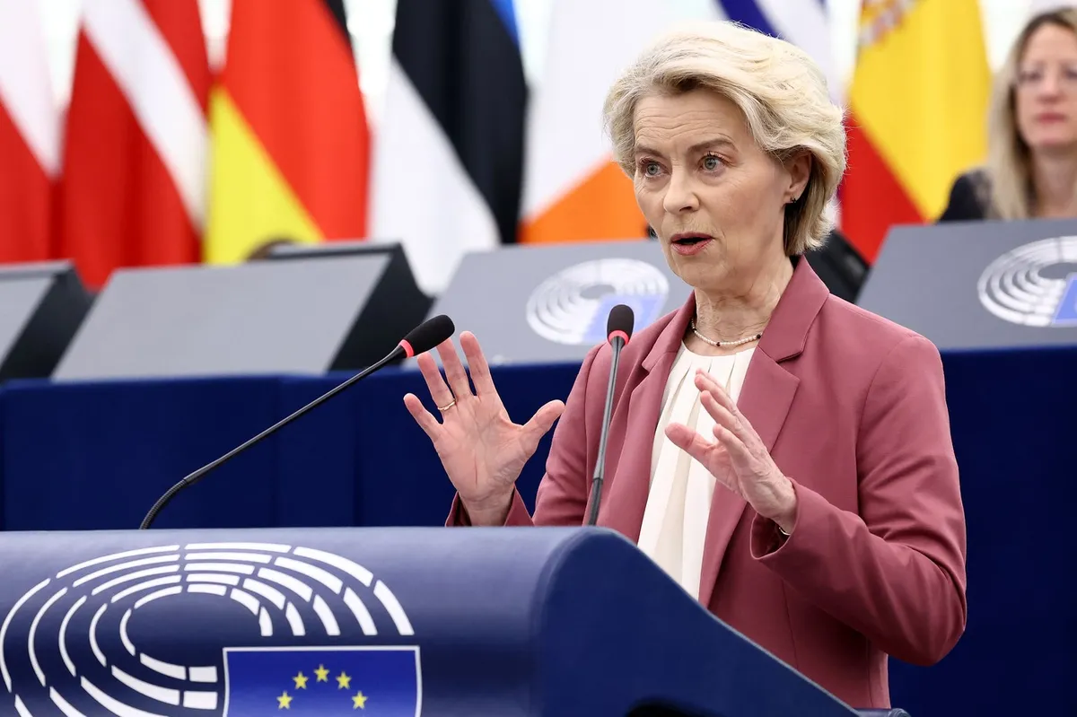 Von der Leyen ostra do ameriške strategije: Ne smejo nas definirati pogledi drugih
