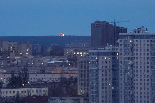 Ruski napad na Ukrajino