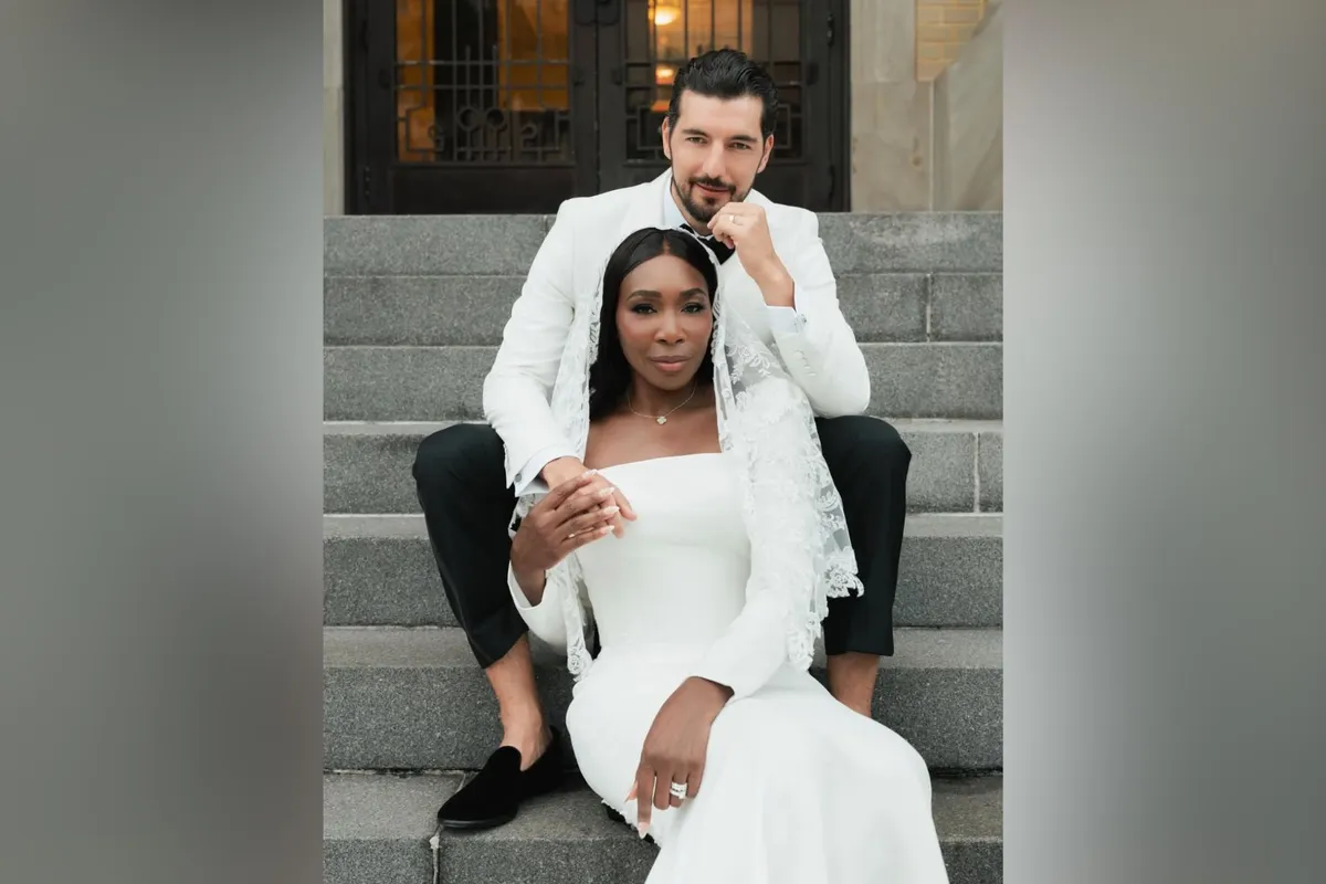 Venus Williams in Andrea Preti sta se že drugič poročila