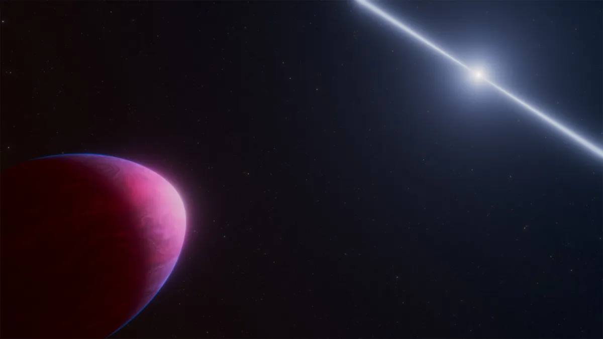 Planet v obliki limone in z diamanti v atmosferi bega znanstvenike