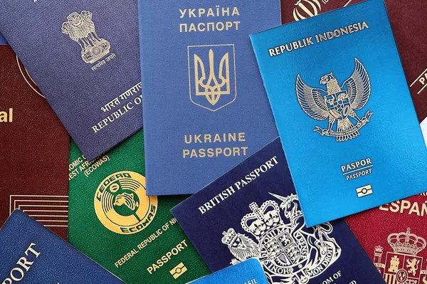 Zakaj so potni listi različnih barv?